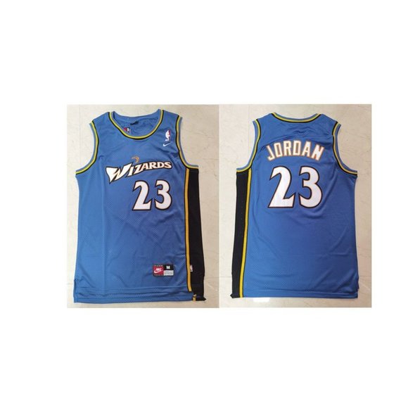 wizards blue jersey